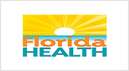 A picture of the florida health logo.